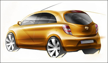 新March路试照曝光，东风日产明年国产再添猜想